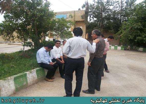 تجمع اعتراض آمیز فرهنگیان شهر دهدشت