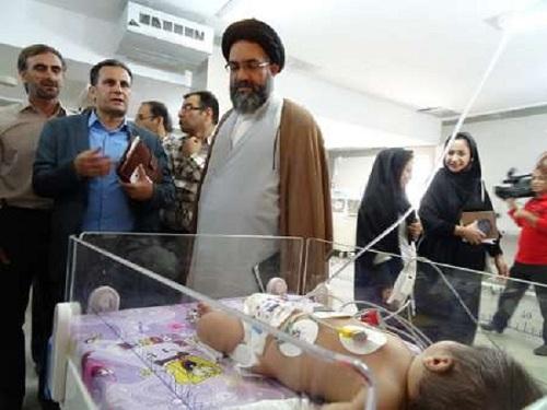 بخش مراقبت های ویژه کودکان بیمارستان امام خمینی دهدشت افتتاح شد