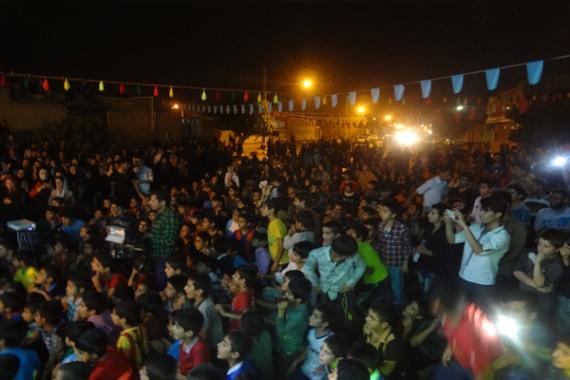 جشن بزرگ نیمه شعبان در دهدشت برگزار شد+ تصاویر
