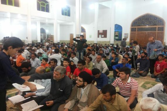 محفل نورانی انس با قرآن با حضور قاری برجسته مصری در دهدشت برگزار شد+ تصاویر