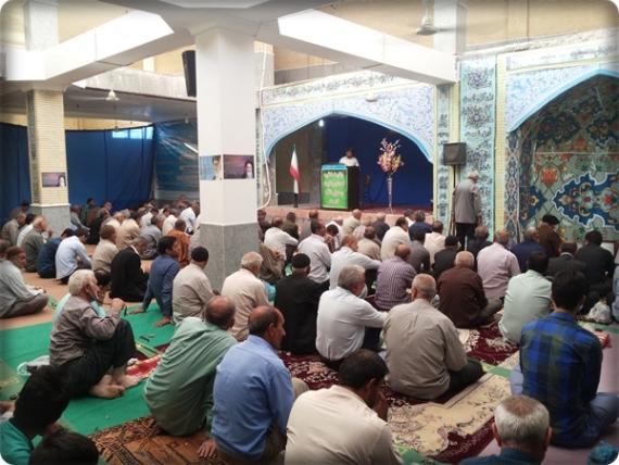 پایگاه خبری کهگیلویه-برگزاری نماز عید قربان در دهدشت