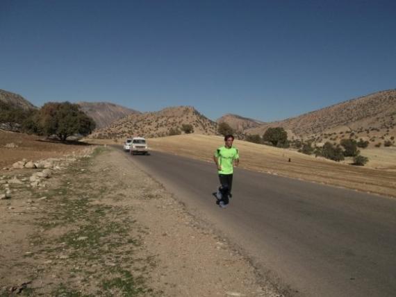 ورزشکار بسیجی دو استقامت سرفاریابی مسیر ۱۲ کیلومتری را در کمتر از ۳۰ دقیقه دوید