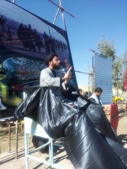 پیاده روی حرم تاحرم همزمان با اربعین حسینی در سوق برگزار شد+ تصاویر