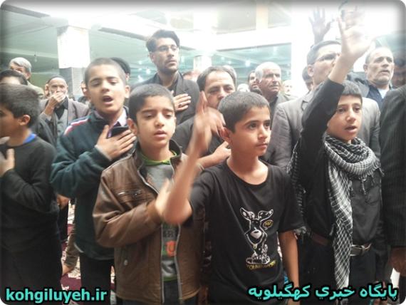  اجتماع بزرگ عزاداران اربعین حسینی در دهدشت+ تصاویر