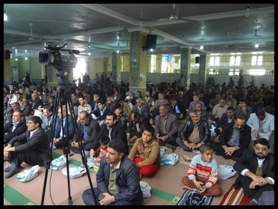 حضور پرشور مردم شهر دهدشت در نماز جمعه+تصاویر+پایگاه خبری تحلیلی کهگیلویه
