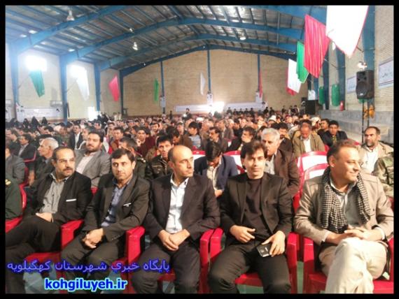 برگزاری یادواره بزرگ و باشکوه 417 شهید شهرستان کهگیلویه+ تصاویر