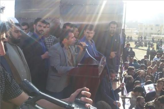 گزارش تصویری نطق انتخاباتی سردار هاشمی در دیشموک